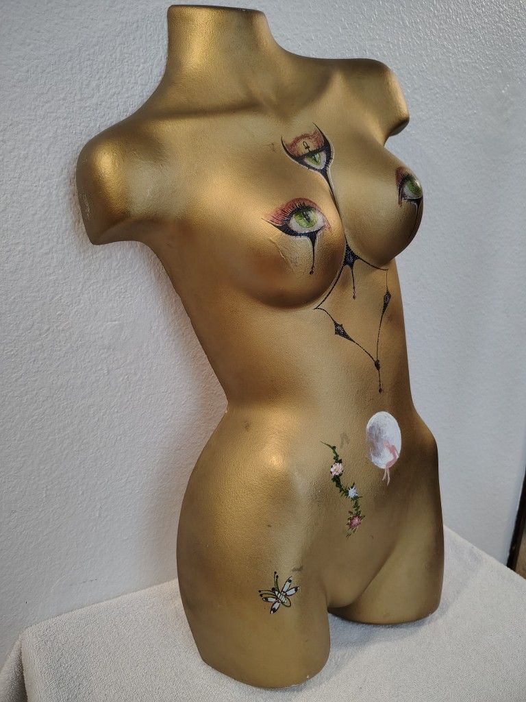 Painted Mannequin / Dress Form Art
