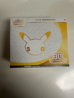 Pokémon 30th celebration etb