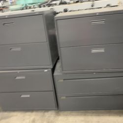 Commercial Grade Metal Filing Cabinets 2, 3, 4, 5 Drawers Office Furniture 