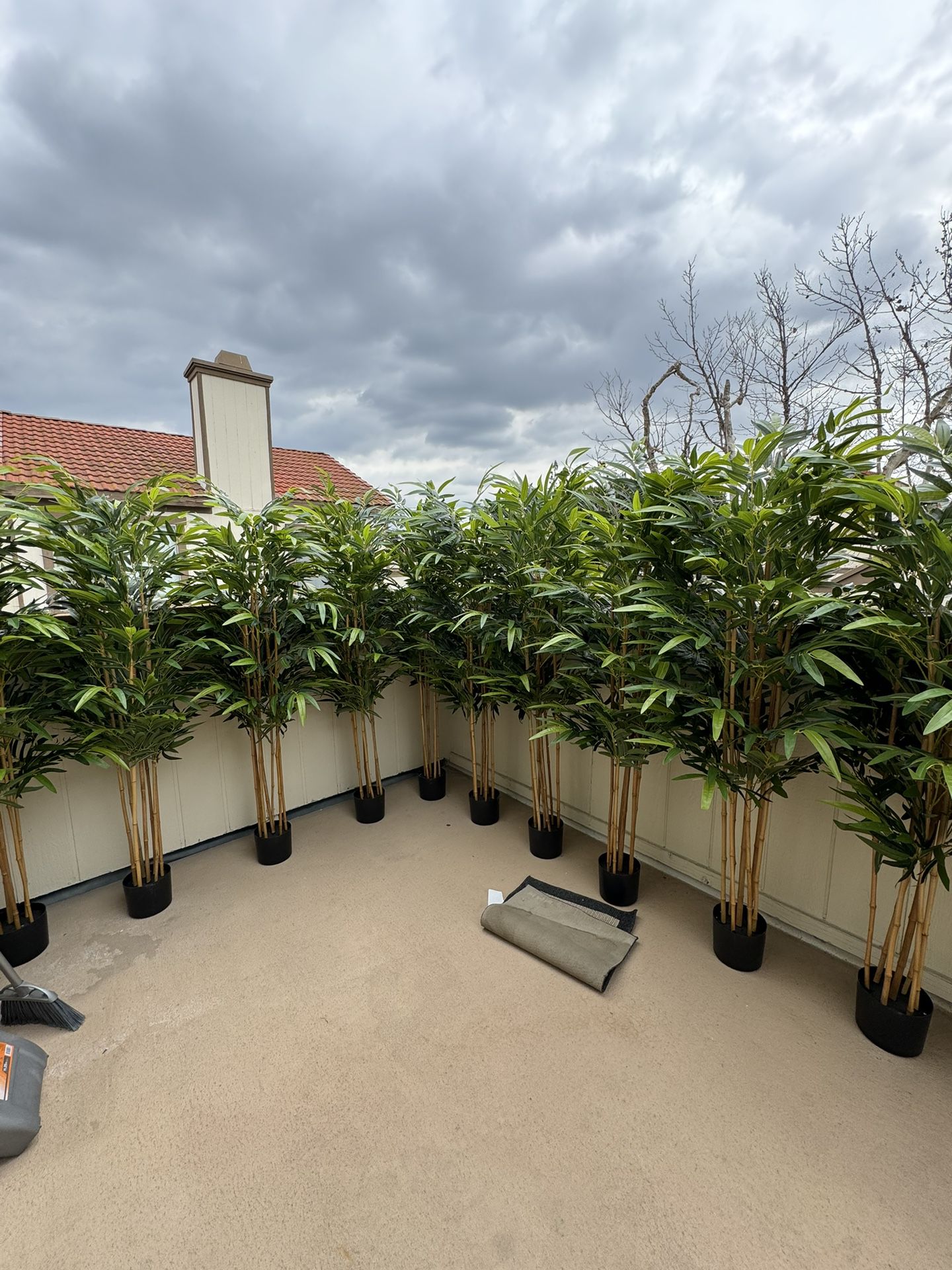 Artificial Bamboo Plants