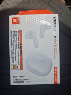 Brand New JBL Vibe Flex 2 Wireless Bluetooth Earbuds