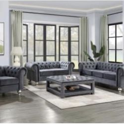 Back In Stock 💥 Sofa, Localização ❤️, Chair And Free Coffee Table Set 🚚- Available Delivery 🔥