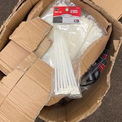 7 INCH ZIP TIES - 25 PK