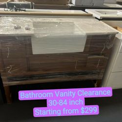    Bathroom Vanity Clearance,30-84 inch  20.1