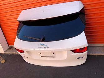 2016-2020 Jaguar F-Pace tailgate with accessories OEM.