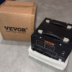 VEVOR SV-2000VA Step-Up/Step-Down Voltage Converter AC110V/230V USB Black