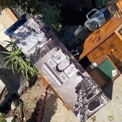 Picture wrapped canvas, Paris