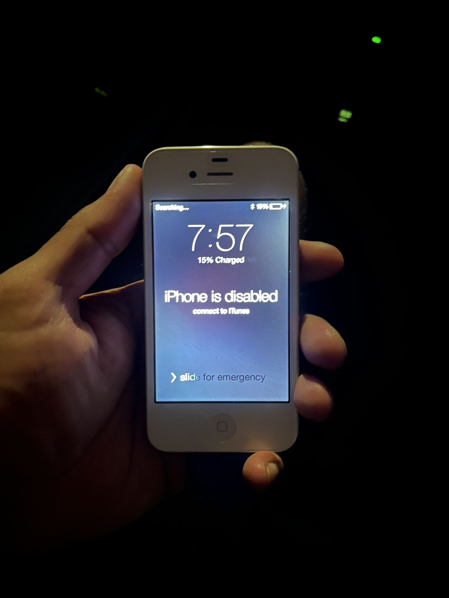 Locked iPhone 4
