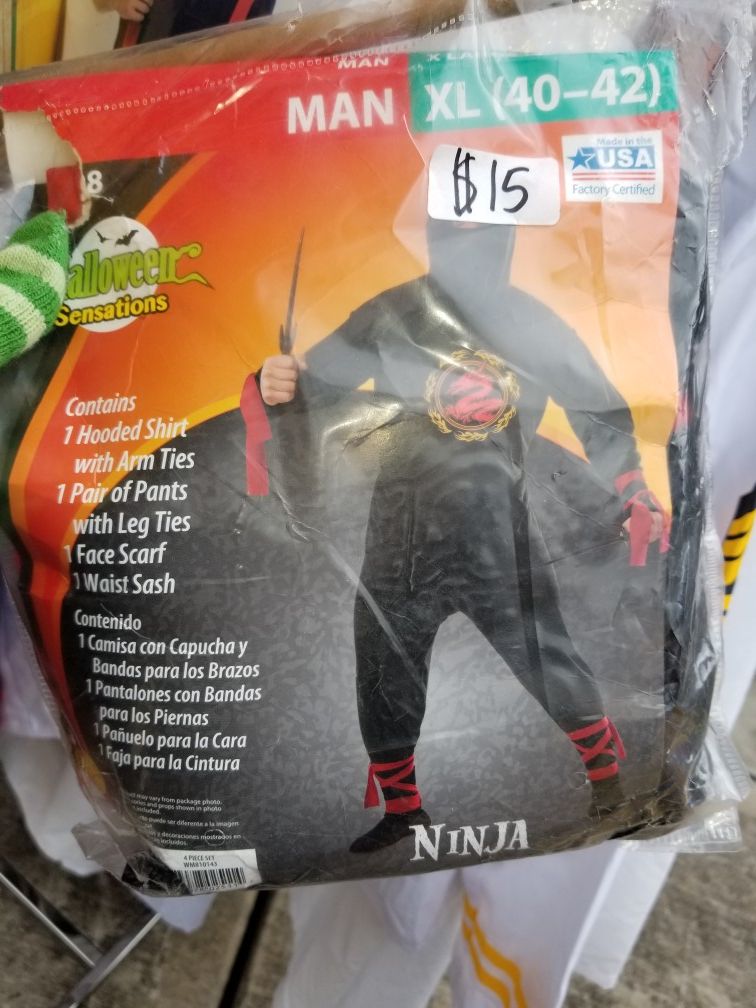 Ninja costume new