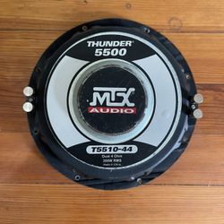 MTX Thunder T5510-44 300W RMS 10” Subwoofer 