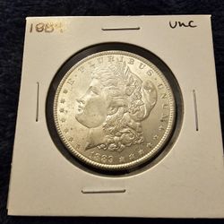 1889 Morgan Silver Dollar Uncirculated Gem