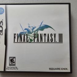 Final Fantasy III CIB For Nintendo DS 