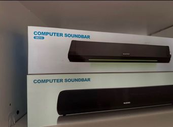 Two computer soundbars