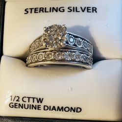 Forever Bride 1/2 cttw Diamond Wedsing Set