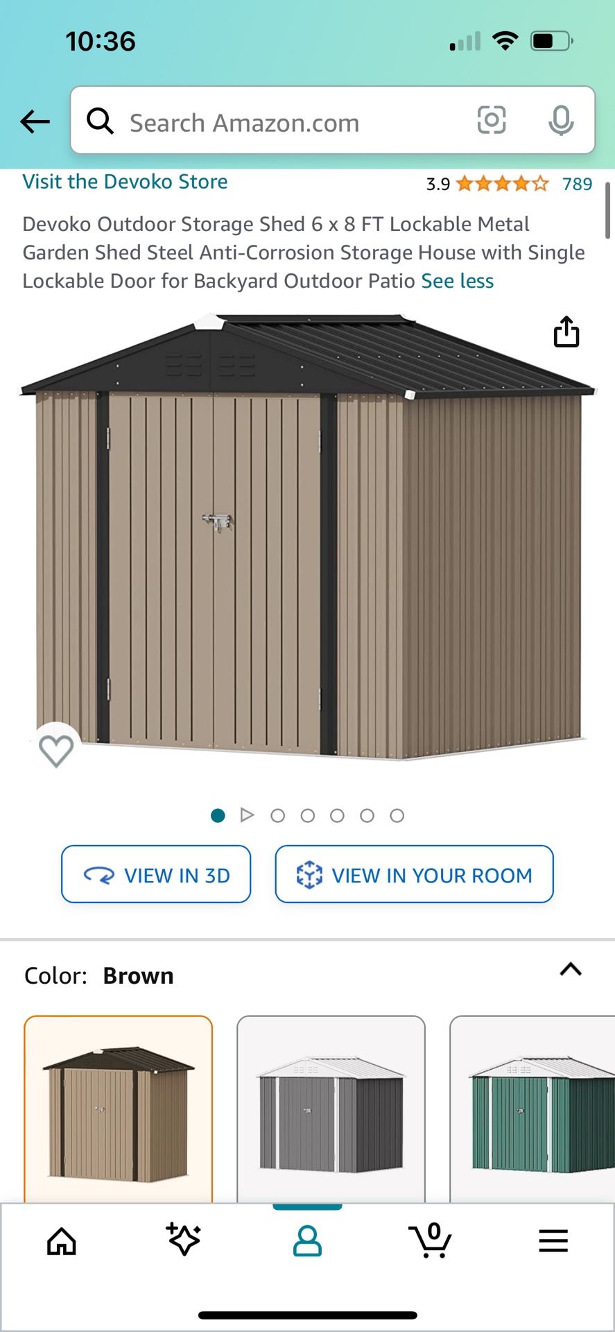 Outdoor Storage Shed