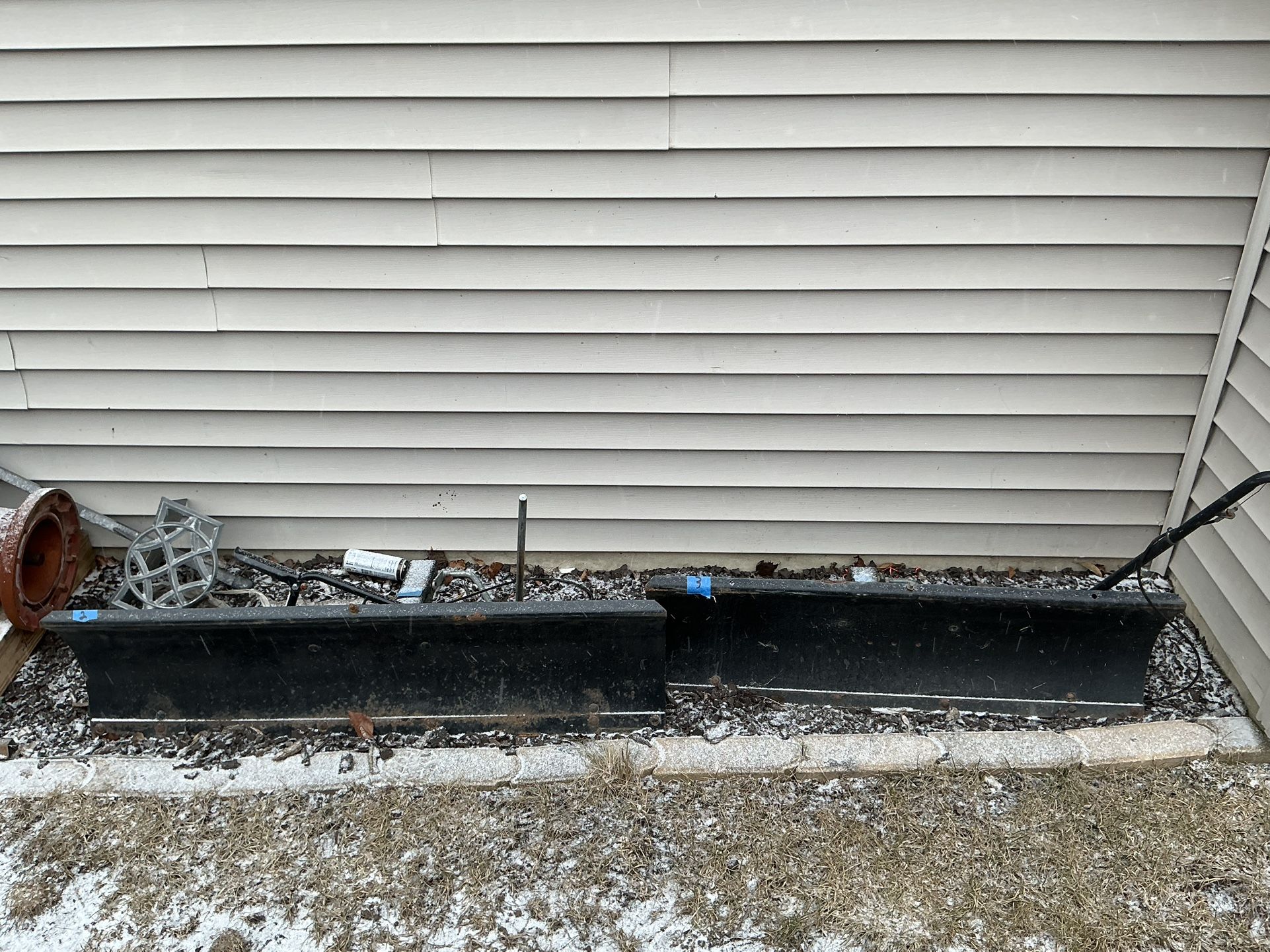 Lawn Tractor Snow Blades.
