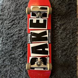 Baker board with independent trucks and louie lopez wheels