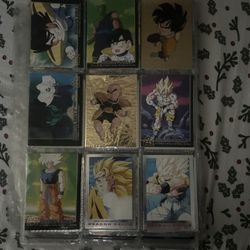 Dragon Ball Z Cards From 90s And 00s 