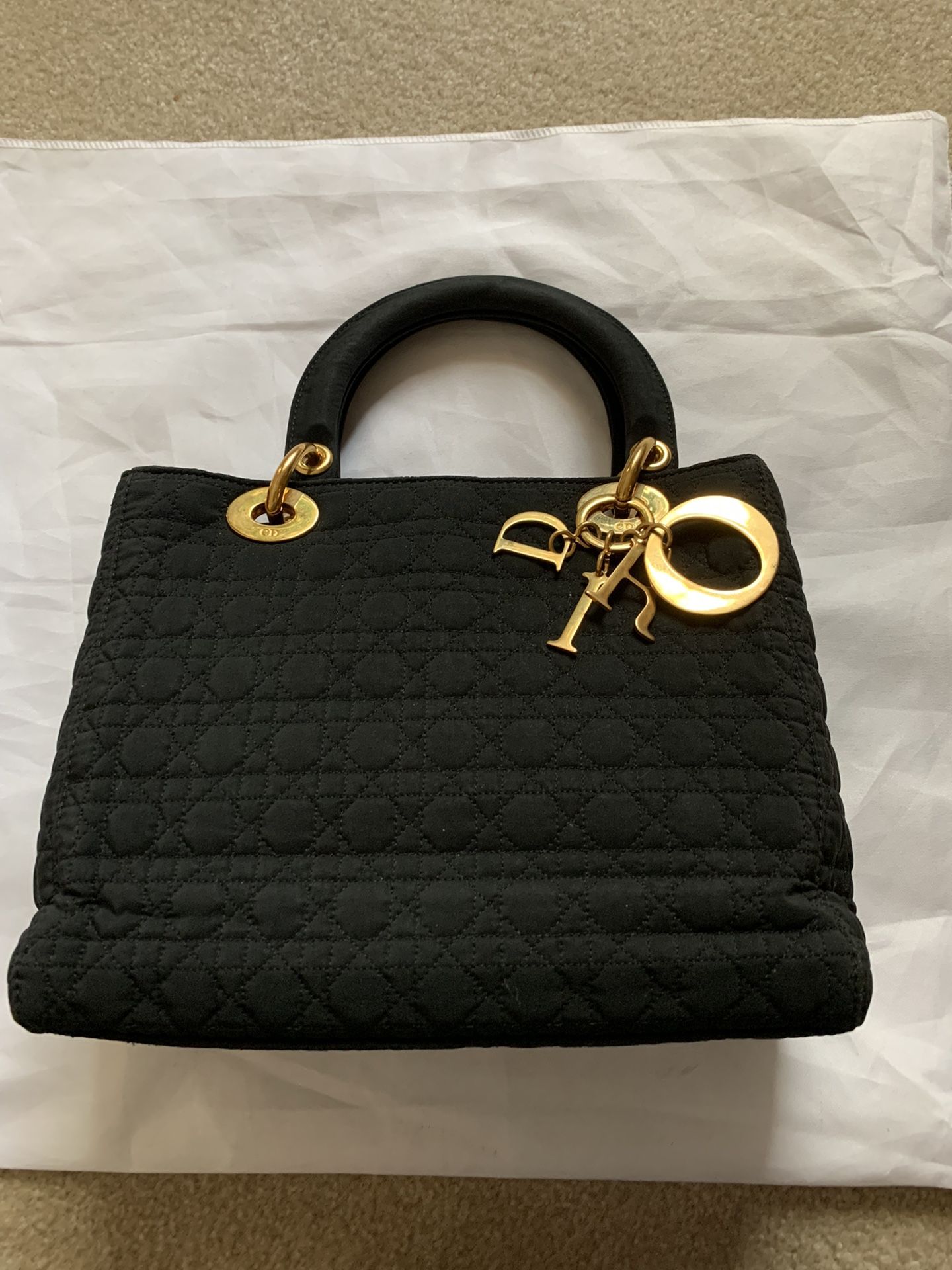 Lady Dior Nylon Bag