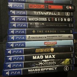 $8 PlayStation 4 Games