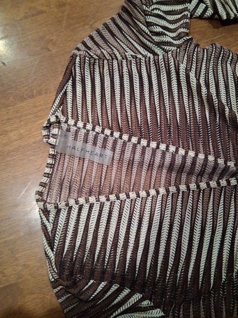 See Thrw Brown & Creemy DRESS New