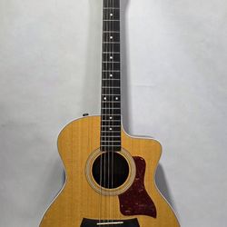 Taylor 214ce Grand Auditorium Acoustic Electric Guitar #15380