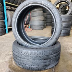 🔥 (2) 235 40 19 Hankook Kinergy GT All Season Tires 