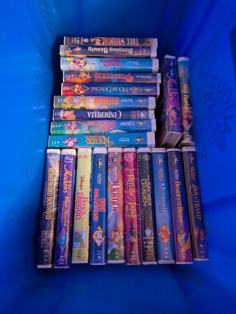 Disney VHS Tapes