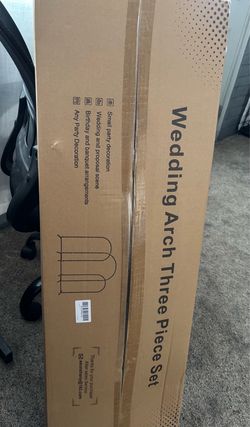 New unopened wedding Arches