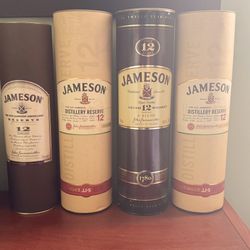 Jameson Irish Whiskey Containers 