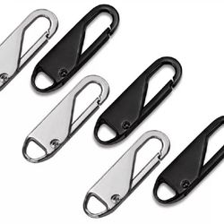 8Pcs Zipper Fixer Repair Pull Tab Instant Kit Bags Zipper Pull Replacement