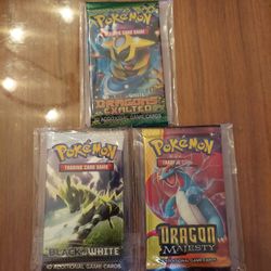 Black And White Pokemon Booster Packs