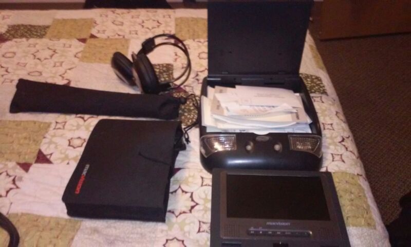 Macvision mp007 "The go anywhere mobile dvd system"
