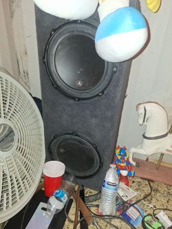 Jl audio speaker 1 coiled is burn still knocks