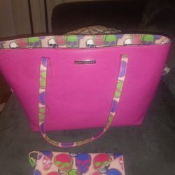 Betsy Johnson PURSE AND Wallet For $40