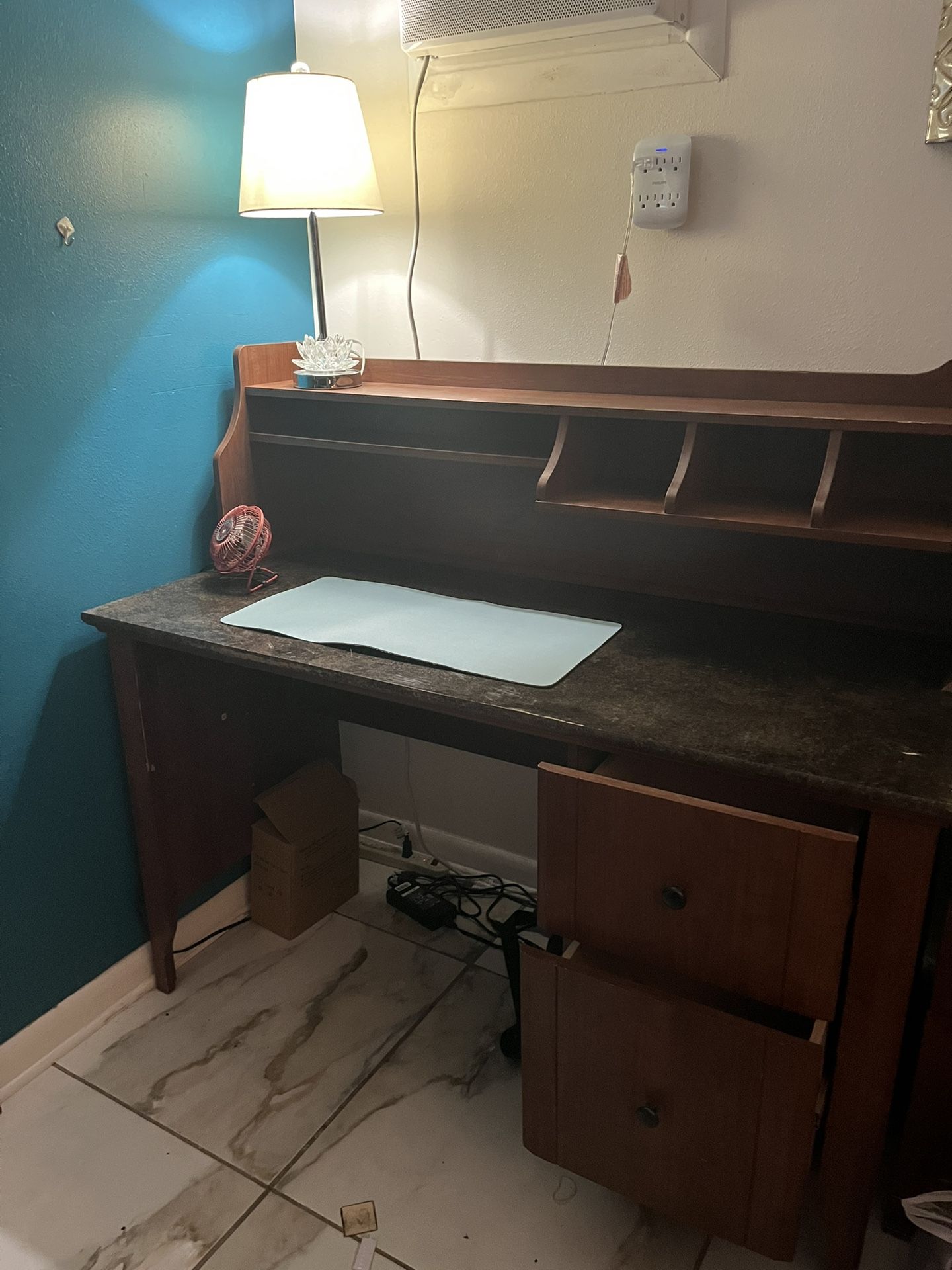 Maple Wood Computer Desk 