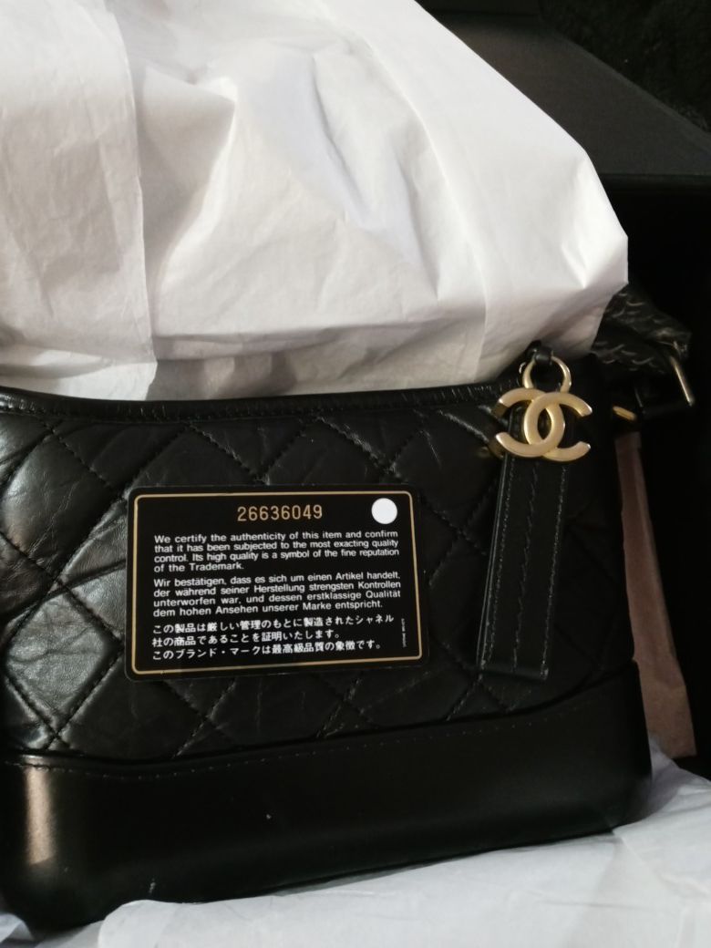 Chanel hobo bag