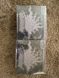 Pitch black Pokémon ETBs
