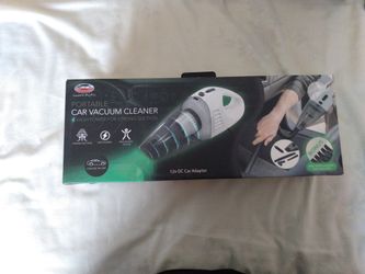 Portable Car Vacuum Cleaner High Power 12 Volt DC Car Adapter Comes With Accessories Brand New In The Box