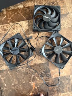 Nzxt / gigabyte pc case fans