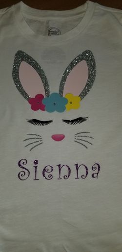 Personalized bunny shirt