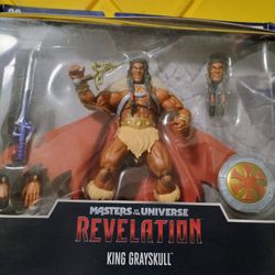 King Grayskull Masters Of The Universe Revelation Figure Set 