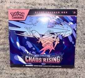 Pokémon Chaos Rising ETB Sealed Brand New