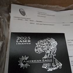 250th Anniversary United States Army American Eagle One Ounce Silver Proof Coin