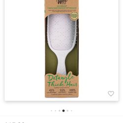 Wet Brush Go Green Paddle Hair Brush for Thick Hair - Icy Blue $8