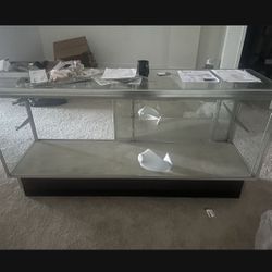 3 Glass  Display Cases 
