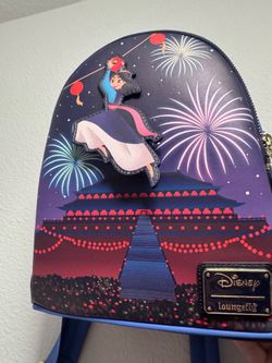 Mulan Loungefly mini backpack