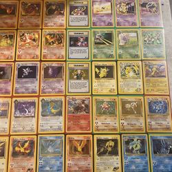 Well Taken Care Of Lightly Handled Pokemon Cards