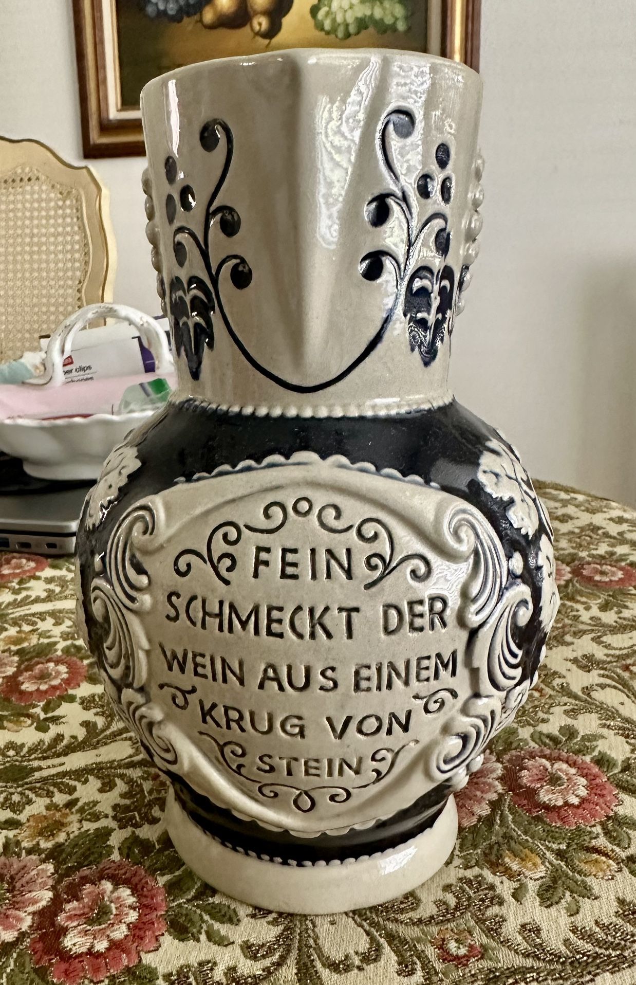 German Wine Pitcher