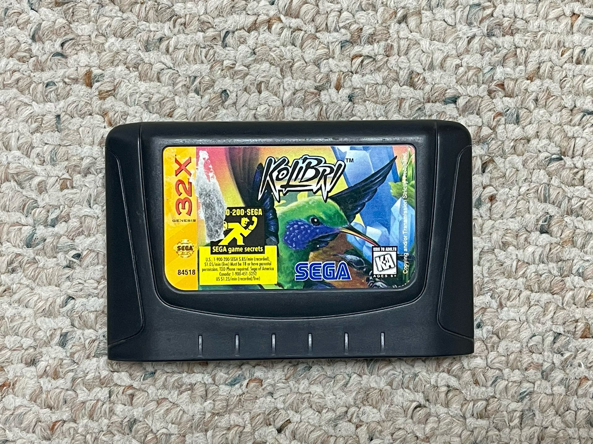 (Super Rare) Kolibri - Sega 32x